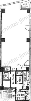 ITOビル3階の間取図