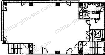 ITOビル4階の間取図
