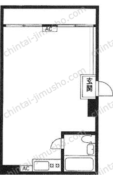 グランドマンション原宿の間取図
