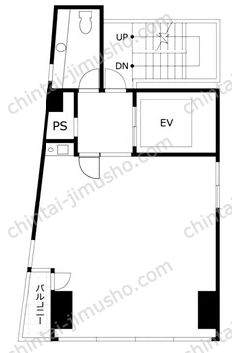 TM浜町ビル7階の間取図