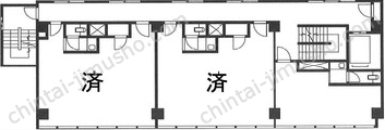 第三梅村ビルの間取図
