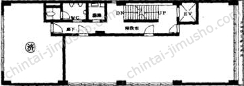 全漁業ビルの間取図