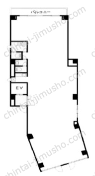 ACN品川大井町ビルの間取図