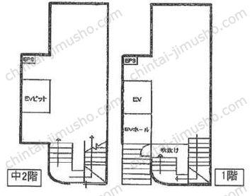 カルチェブラン銀座の間取図