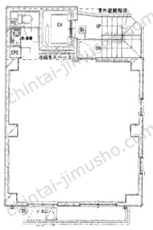 E-Front／アントレオフィス神保町の間取図