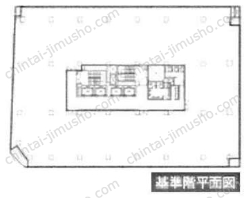ワカ末ビル4階の間取図