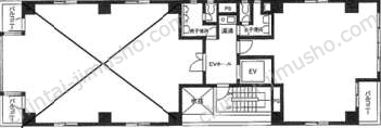 USビル／ファーストオフィス半蔵門・麹町の間取図