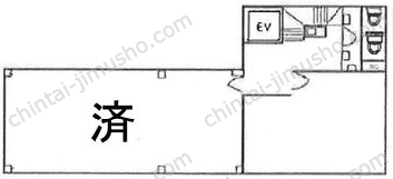藤代ビルの間取図