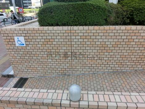 車椅子のスロープです。