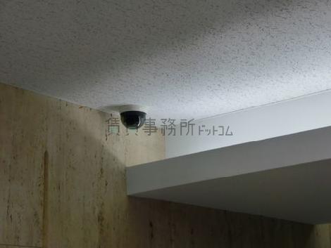 エントランスに防犯カメラ有