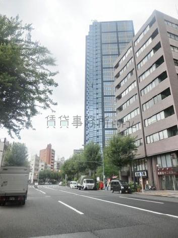 幅広い車道