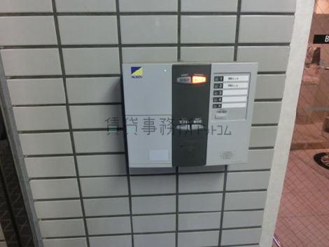 機械警備の操作盤です