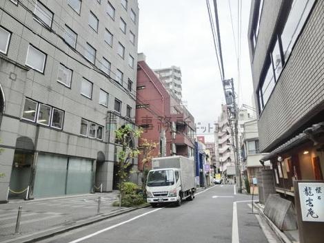 オフィスビルが立ち並ぶエリア