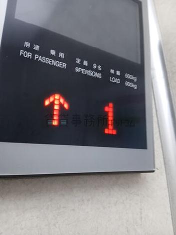 エレベーター9名乗り