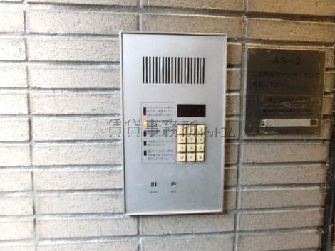 オートロックシステムの操作パネル