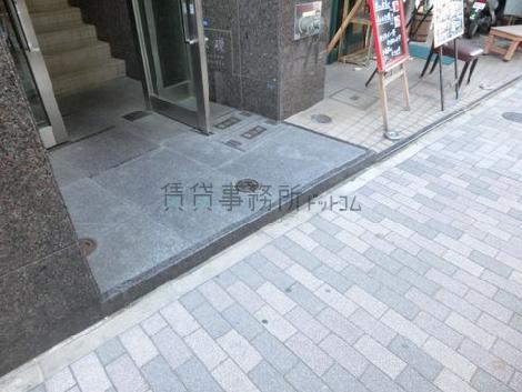 玄関口の床面です