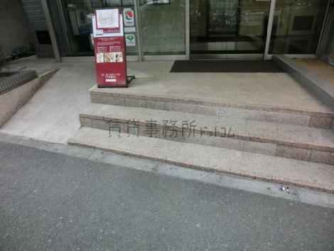 スロープがあるので、荷物の搬出入もスムーズです。