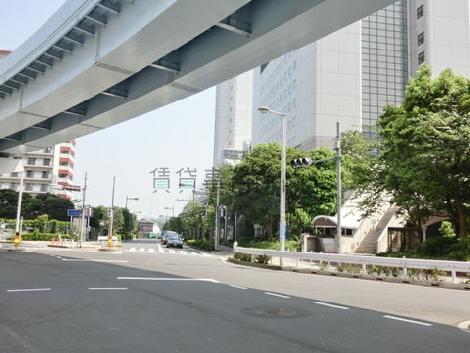 Y字路からの様子