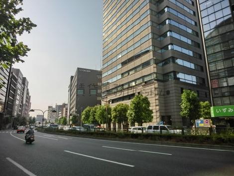 広々とした大通りです