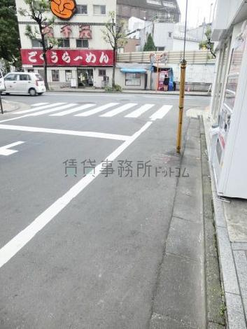 大きな通りへ連結