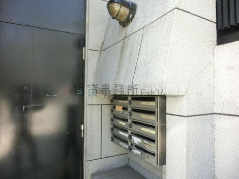 入居者用郵便受けです