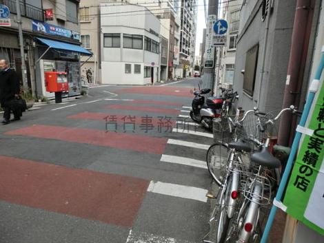 人通りもあります