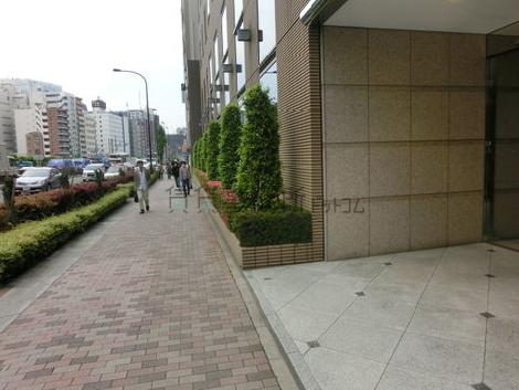 前面歩道です