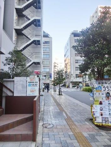 ゆとりのある歩道