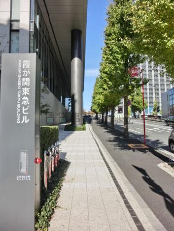 歩くのが気持ちの良い歩道です