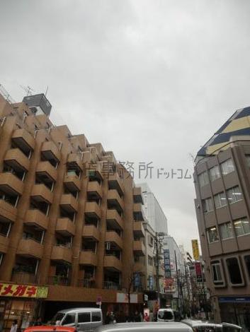 建物が密集しています