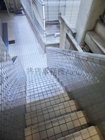 階段上からのアングル