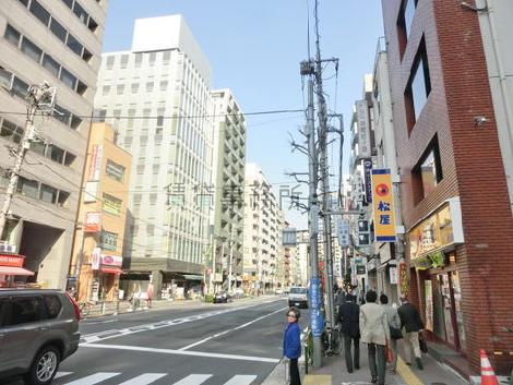 全面道路左手　御殿山方面