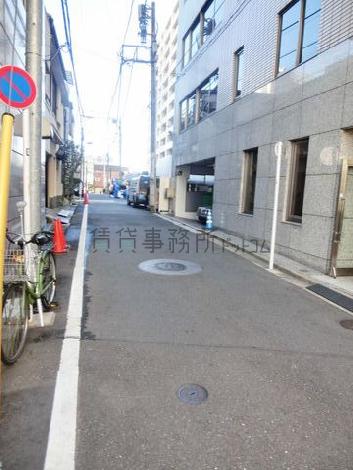 静かな通りです