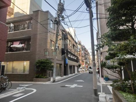 閑静な街並みです