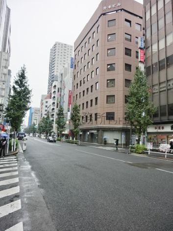 道路も広々としています
