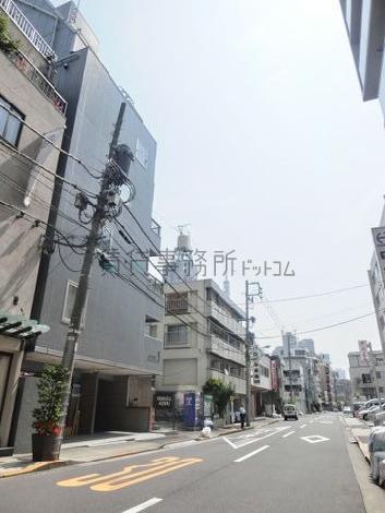 開放感のある街並みです