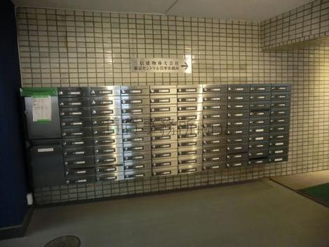 1階の集合ポストです