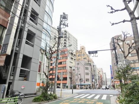 側道奥からの景観