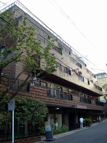白金台桜苑マンションの外観写真