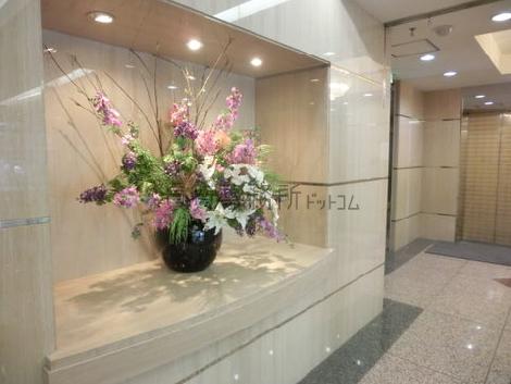 綺麗なお花が飾られています