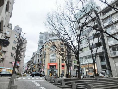 前面に公園のある環境