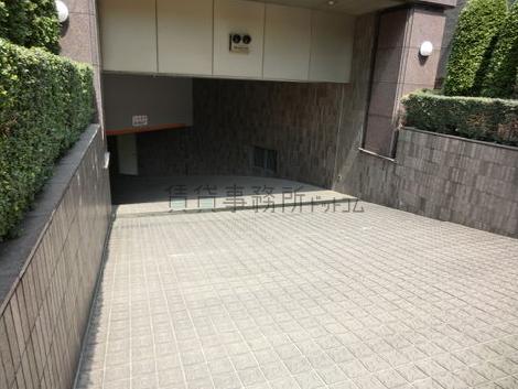 駐車場入り口です