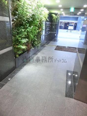 綺麗に整備されたエントランス