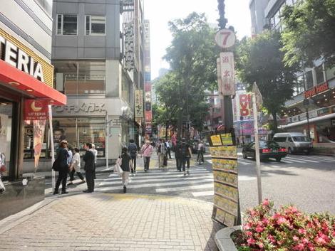 道幅が広く歩きやすい通りです