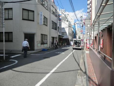 落ち着いた通り
