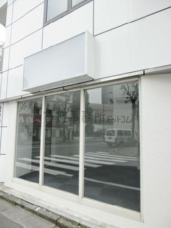 見透しの良いガラス面