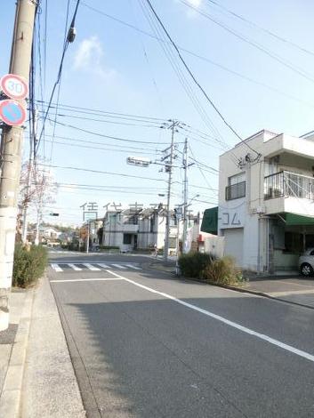 脇道奥からの景観