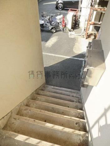 階段上からの見え方