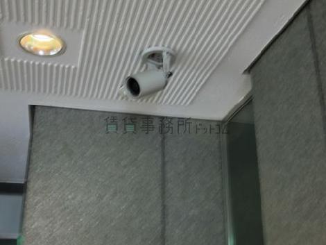 防犯カメラが設置されています