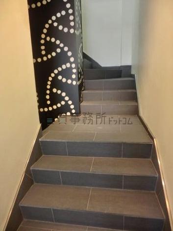 石造りの階段です